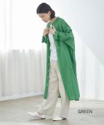 コットンシルクローン　ドルマンワンピース